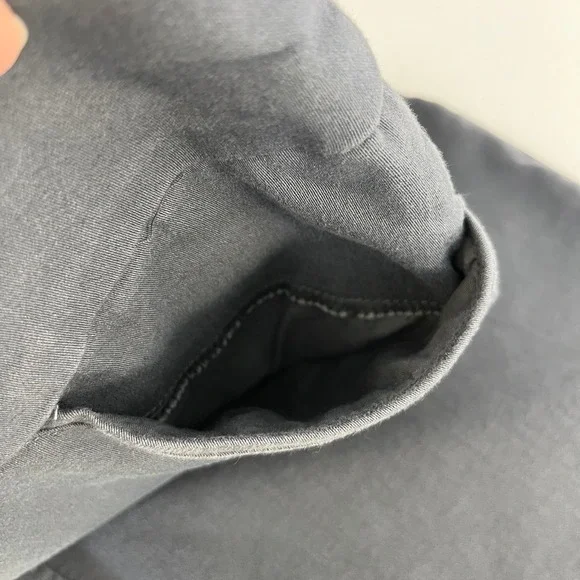 Croft & Barrow Womens Size 14 Gray Effortless Stretch Pants Straight Leg Pull on - Picture 6 of 11